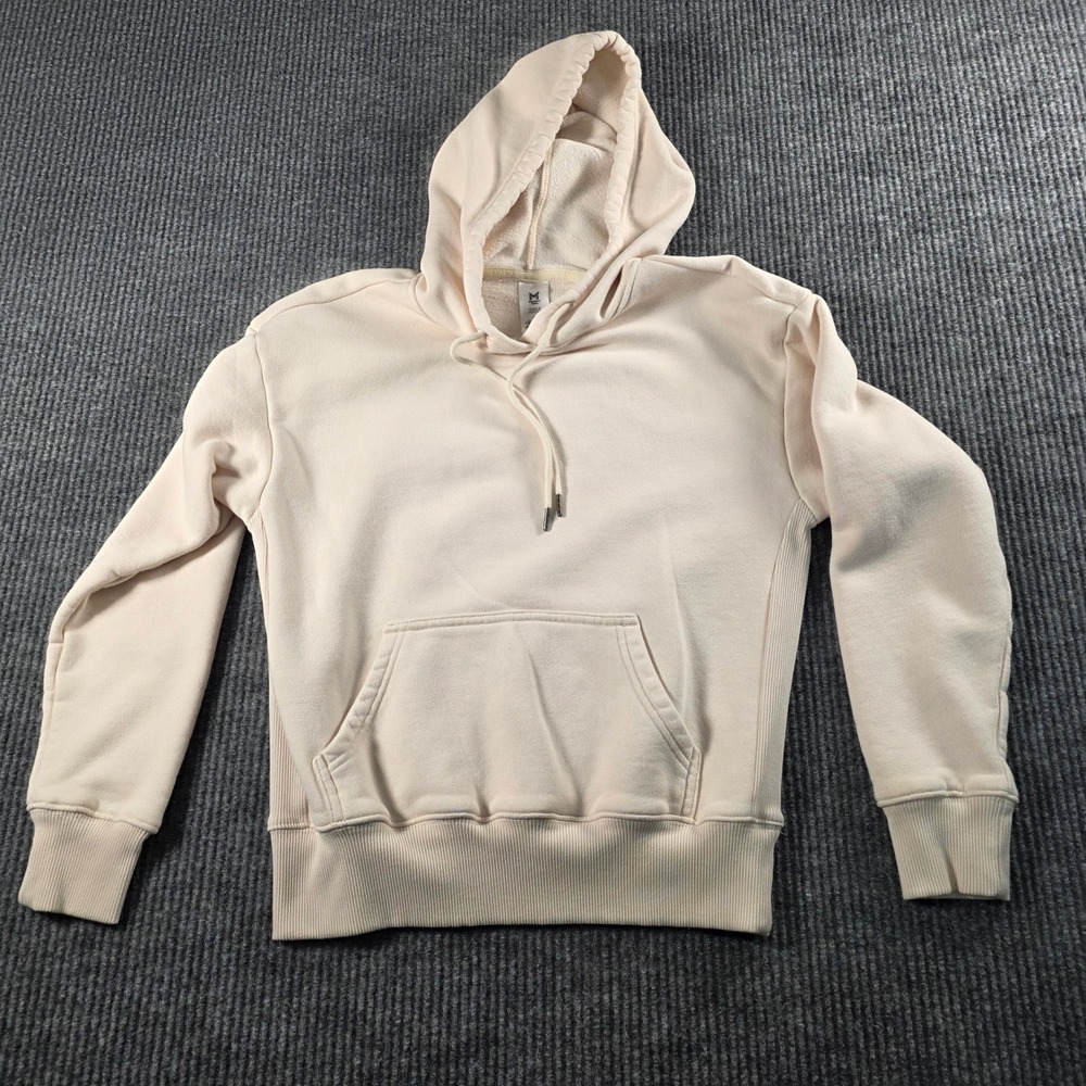 Members Mark Fleece Hoodie Womens XS Long Sleeve Kangaroo Pocket Sweatshirt
